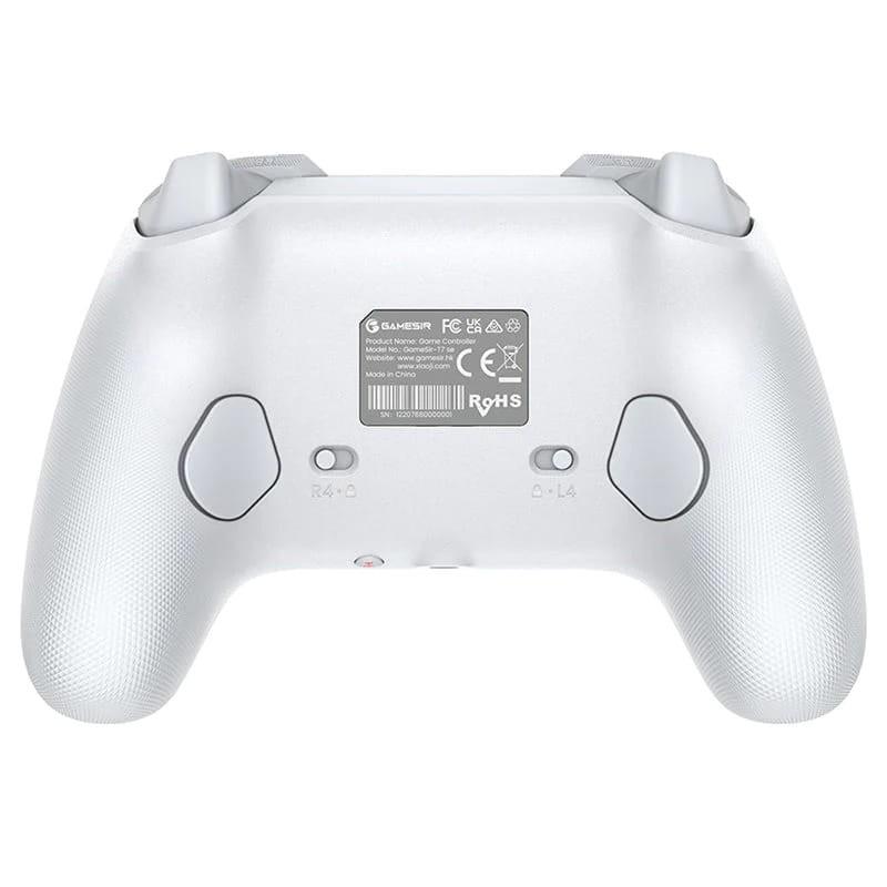 Vista traseira do gamepad GameSir G7 SE branco