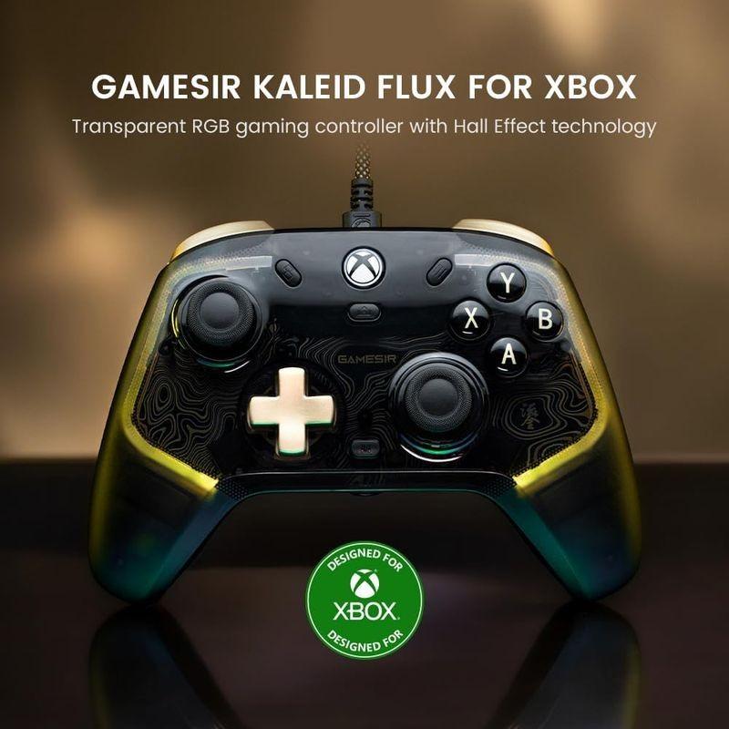Adaptable Manette GameSir Kaleid Flux Noir - Manette de jeu pour XBOX/PC