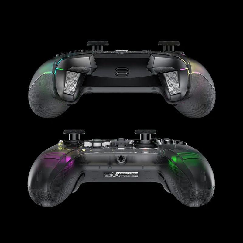 De cima de Gamepad GameSir Kaleid Preto - Gamepad XBOX/PC