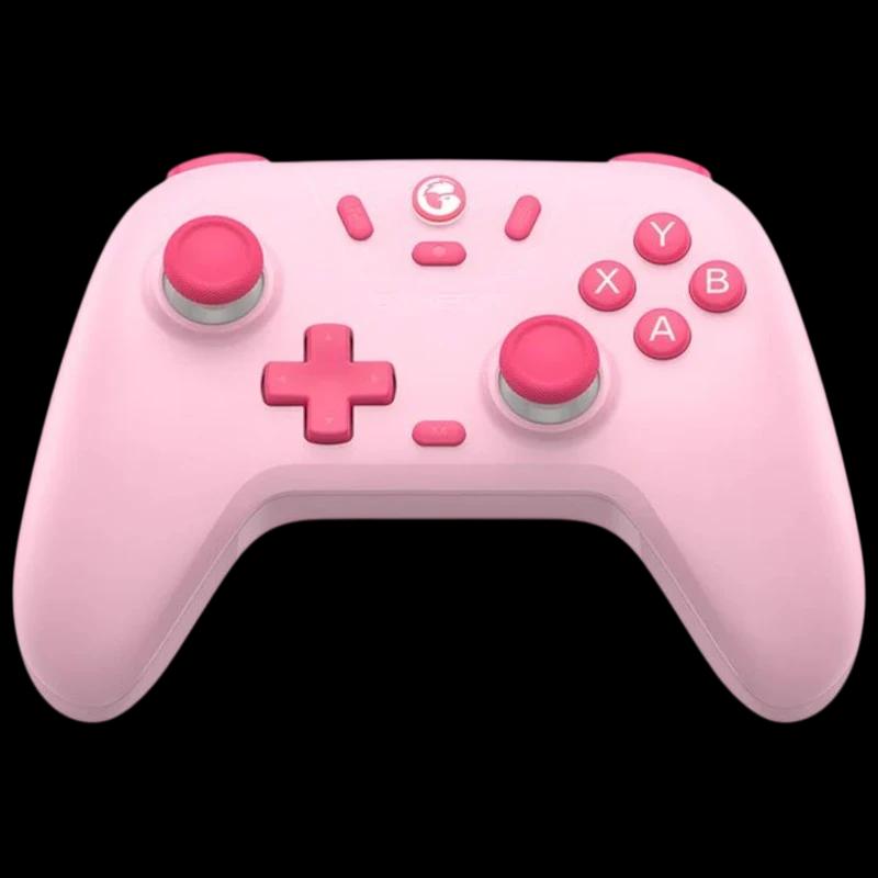 Comando GameSir T4 Nova Lite Sem Fio Rosa - Para Nintendo Switch/PC/Smartphone/Tablet/iOS/Android TV Box - Com efeito Hall