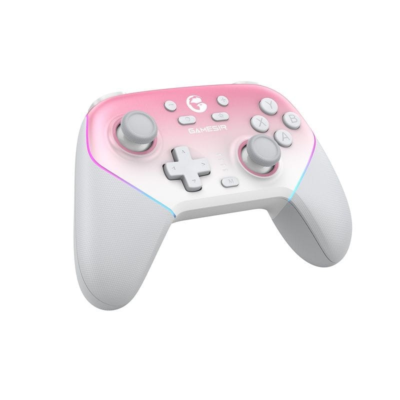 Frente de GameSir T4n Nova Pro Controller Branco - Para Nintendo Switch/PC/Smartphone/Tablet/iOS/Android TV Box
