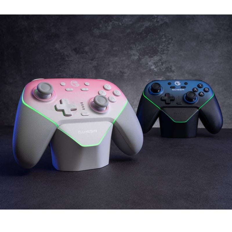 Cores de GameSir T4n Nova Pro Controller Branco - Para Nintendo Switch/PC/Smartphone/Tablet/iOS/Android TV Box