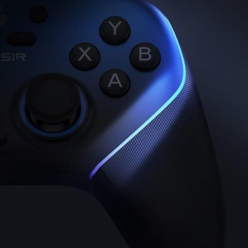 Iluminação RGB de GameSir T4n Nova Pro Controller Preto - Para Nintendo Switch/PC/Smartphone/Tablet/iOS/Android TV Box