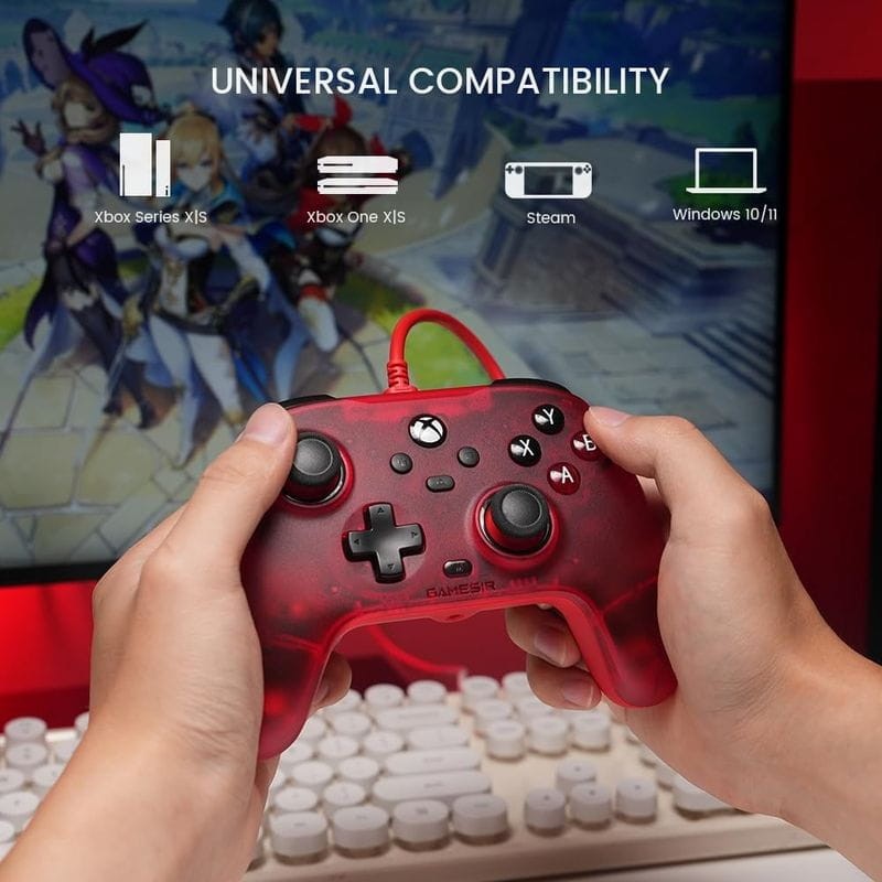 Plataformas compatíveis de Comando GameSir T7 Vermelho - Comando para XBOX / PC