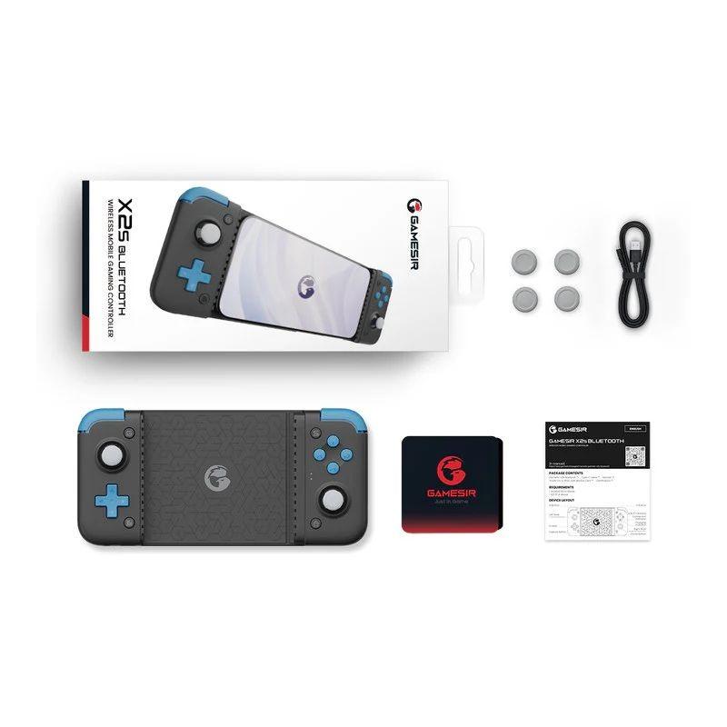 Conteúdo da caixa de Gamepad GameSir X2S Bluetooth Preto - Gamepad para smartphones