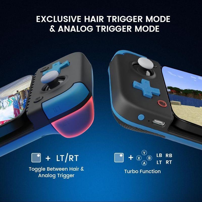 Modes de Gamepad GameSir X2S Bluetooth Preto - Gamepad para smartphones