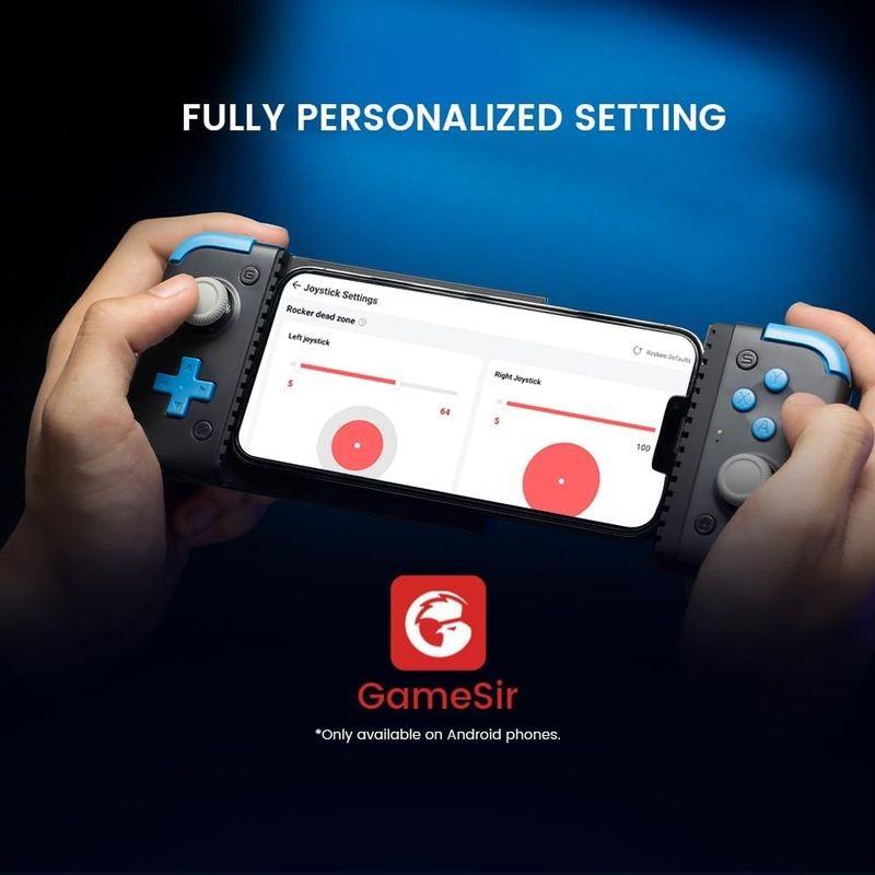 APP de Gamepad GameSir X2S Bluetooth Preto - Gamepad para smartphones