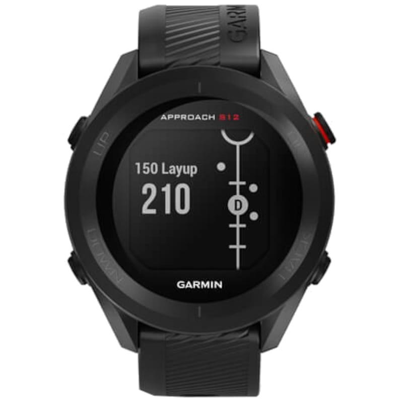 Garmin Approach S12 Preto GPS (satélite) - Smartwatch Vista Frontal