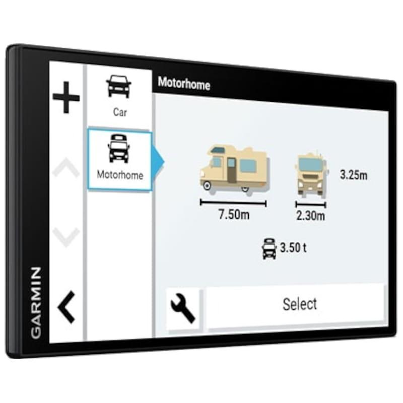 Garmin Camper 795 Noir - Navigateur pour camping-car Vue avant du côté droit