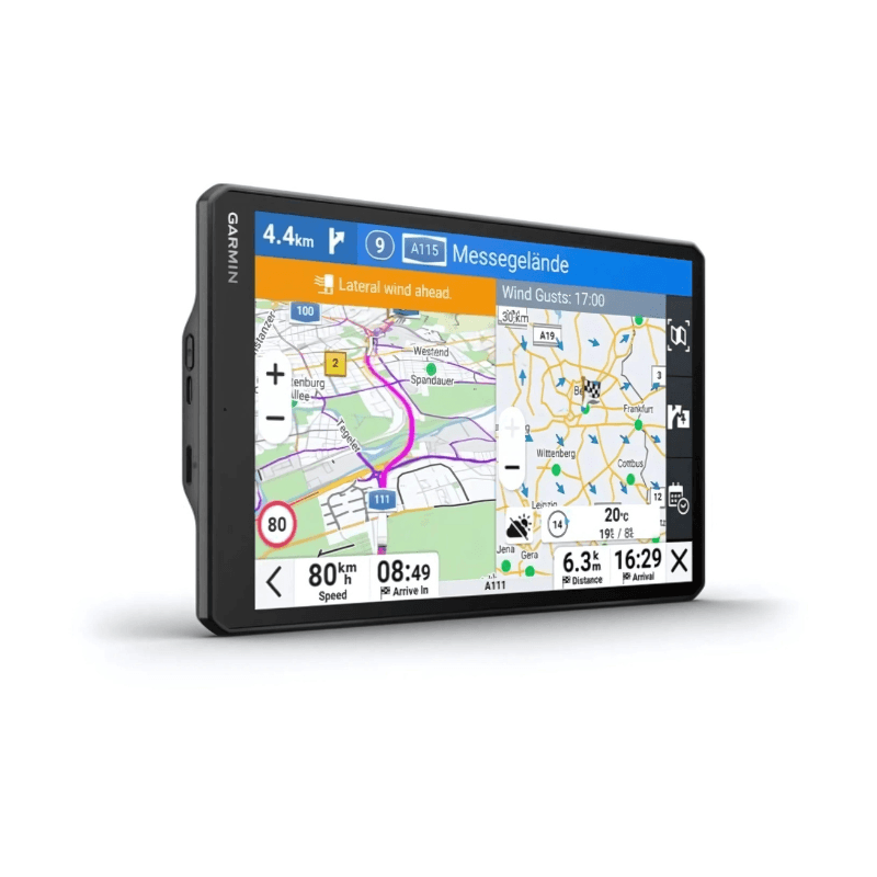 Perspectives du Navigateur pour Camions Garmin dezl LGV1020 10.1