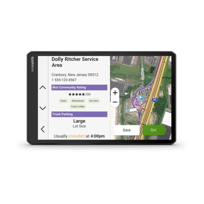 Navigateur pour camions Garmin dezl LGV1020 avec 32 Go de mémoire interne
