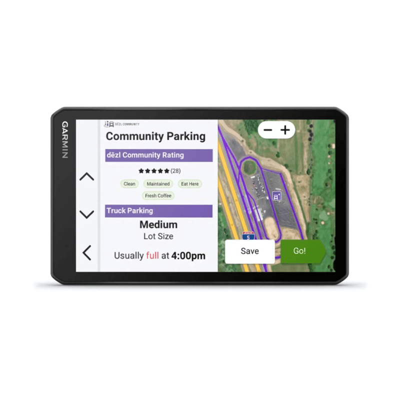 Navigateur pour camions Garmin dēzl LGV720 avec autonomie de 1,5 heures