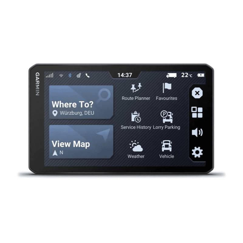 Navigateur pour camions Garmin dēzl LGV720 avec mémoire de 32 Go