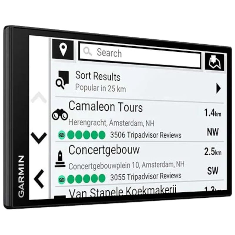 Garmin DriveSmart 76 7 - GPS con Mapas de toda Europa Lateral Indicaciones