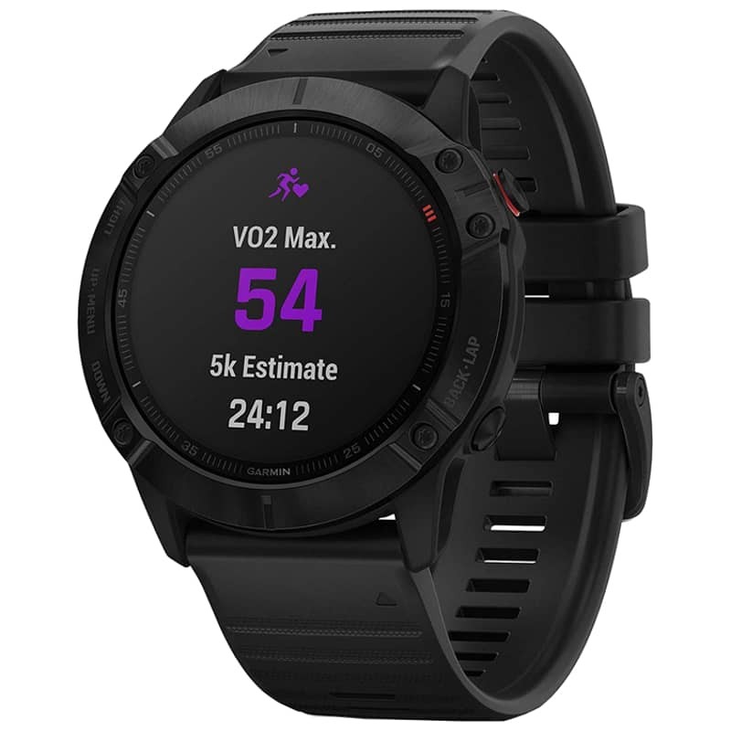 Garmin Fenix 6X Negro Correa Negra 51mm - Hora