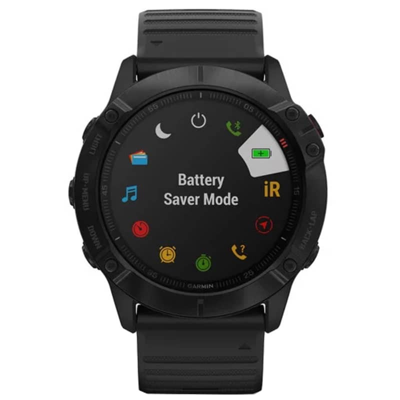 Garmin Fenix 6X Negro Correa Negra 51mm - Pay