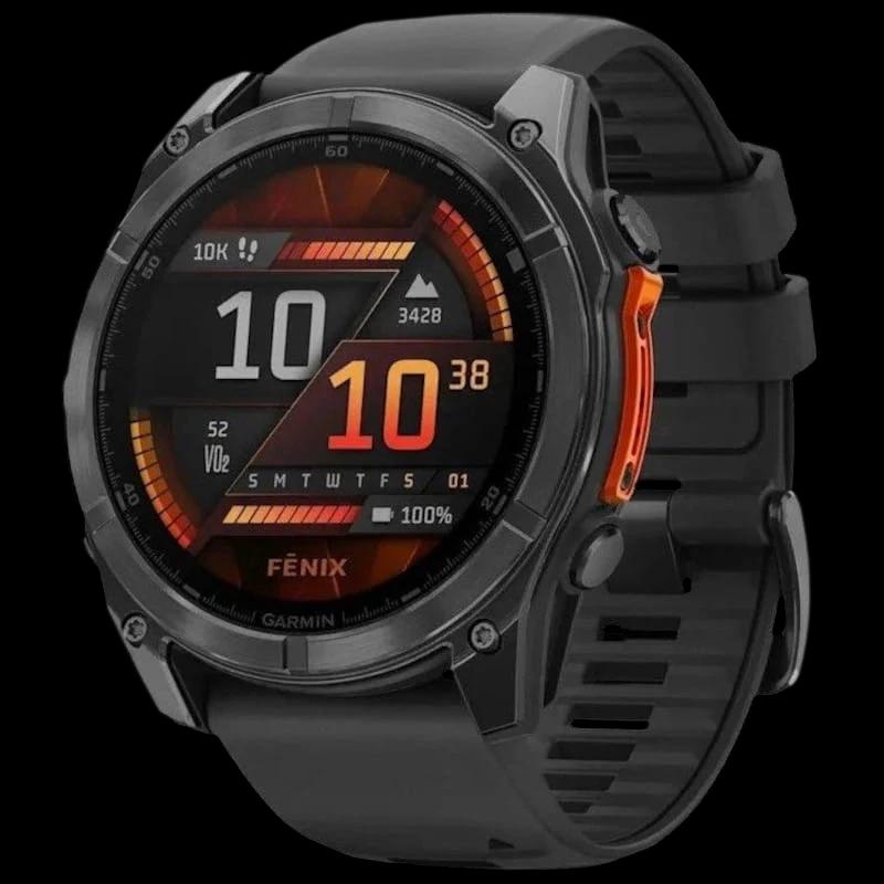 Garmin Fenix 8 AMOLED 51mm Acero Negro - Reloj Inteligente