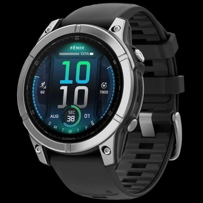 Garmin Fenix E 47mm Acero Negro - Reloj Inteligente - Desprecintado