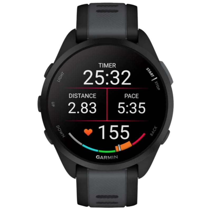 Garmin Forerunner 165 Negro - Reloj inteligente Vista Frontal