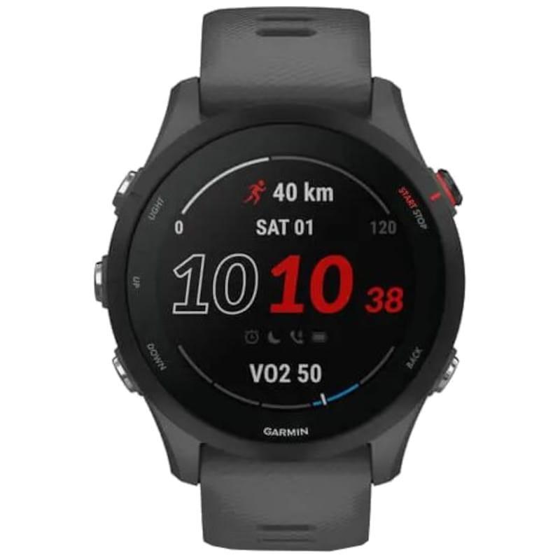 Garmin Forerunner 255 Cinza - Relógio inteligente - Frontal