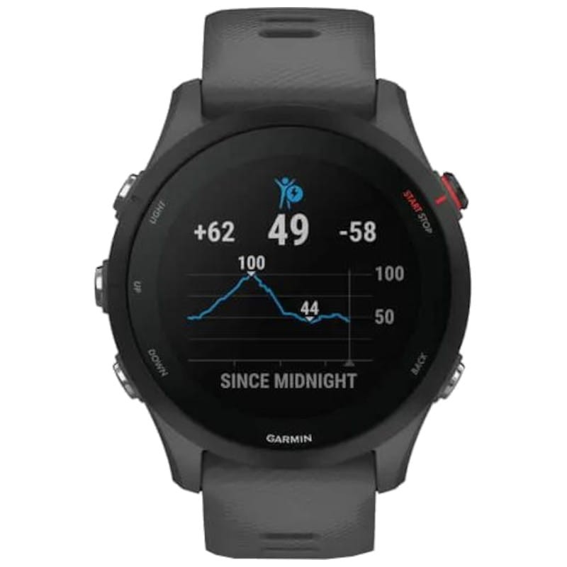 Garmin Forerunner 255 Cinza - Relógio inteligente - Datos