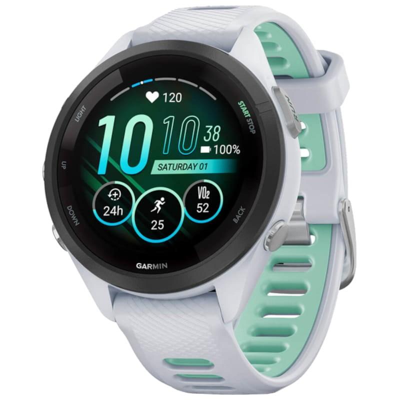Garmin Forerunner 265S GPS Branco/Verde – Relógio inteligente