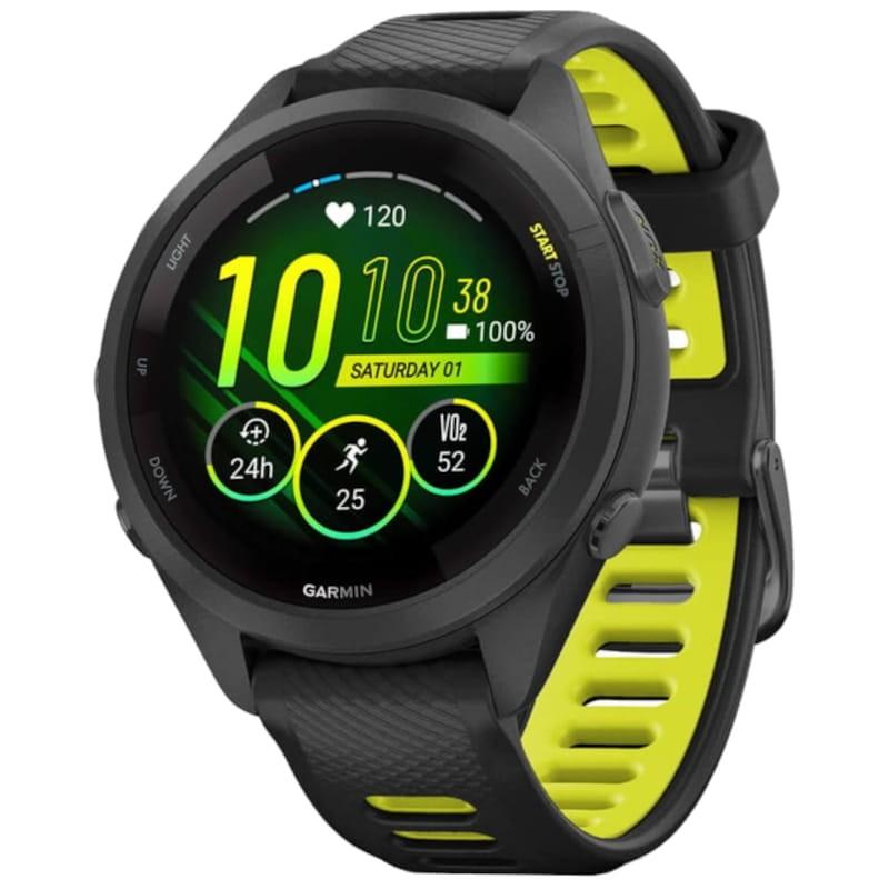 Garmin Forerunner 265S GPS Negro/Amarillo – Reloj inteligente