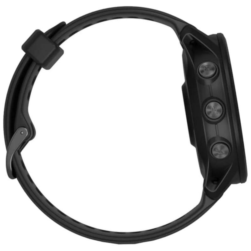 Garmin Forerunner 955 Solar Negro - Reloj Inteligente - Lateral izquierdo