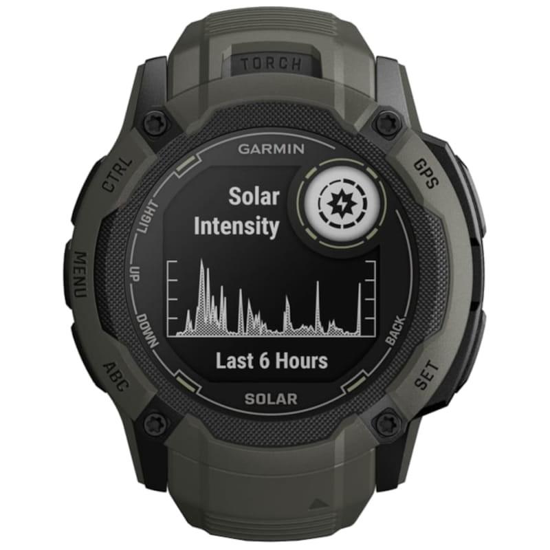 Garmin Instinct 2X Solar 1.1 GPS Verde - Relógio Inteligente de Carregamento Solar
