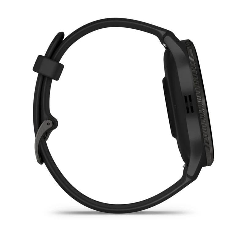 Latérale gauche de Garmin Venu 3 Noir- Montre intelligente