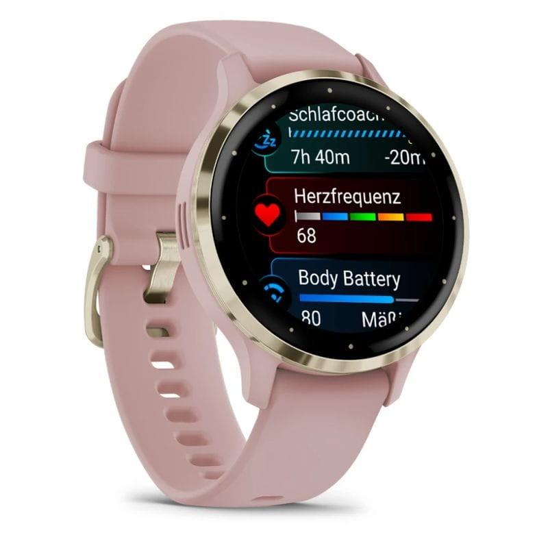 Écran de Garmin Venu 3S Or Rose - Montre Connectée