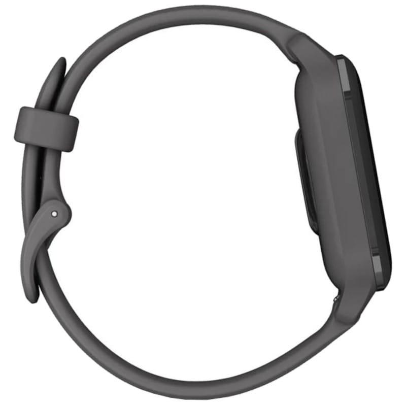 Garmin Venu SQ 2 Cinza - Relógio Inteligente - Lateral esquerdo