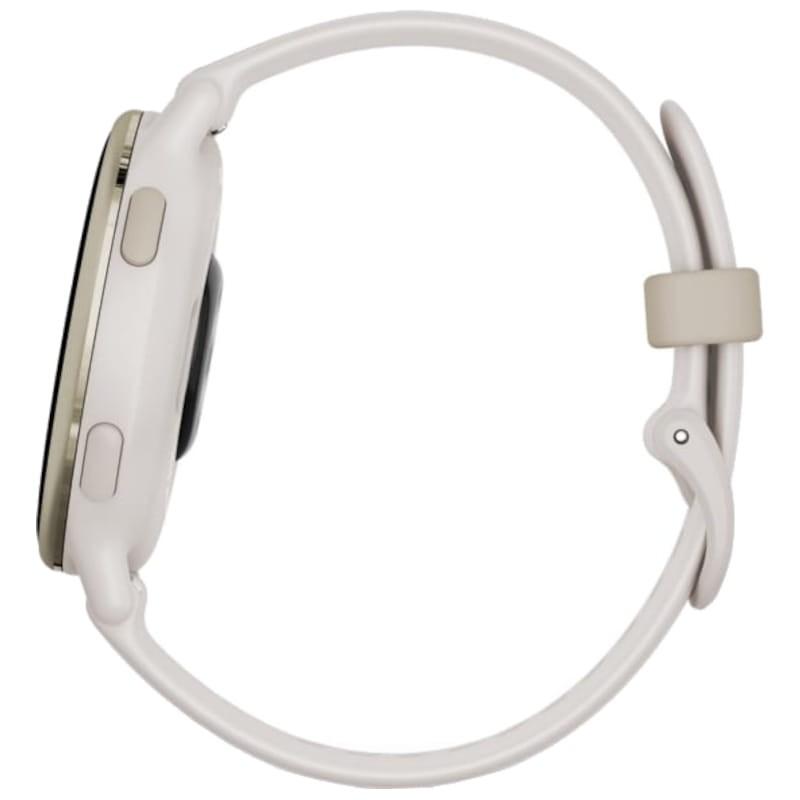 Garmin vivoactive 5 Cream - Montre intelligente vue côté gauche
