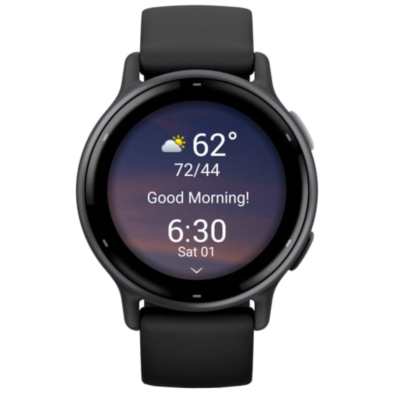 Garmin vivoactive 5 Preto - Smartwatch Vista Frontal
