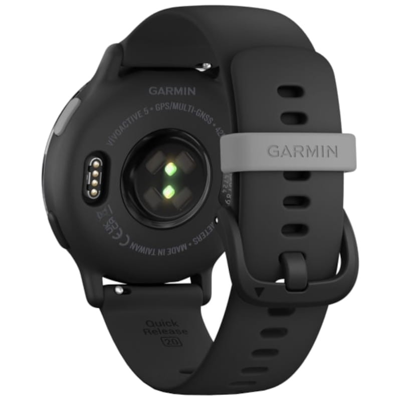 Garmin vivoactive 5 Preto - Smartwatch Vista Traseira