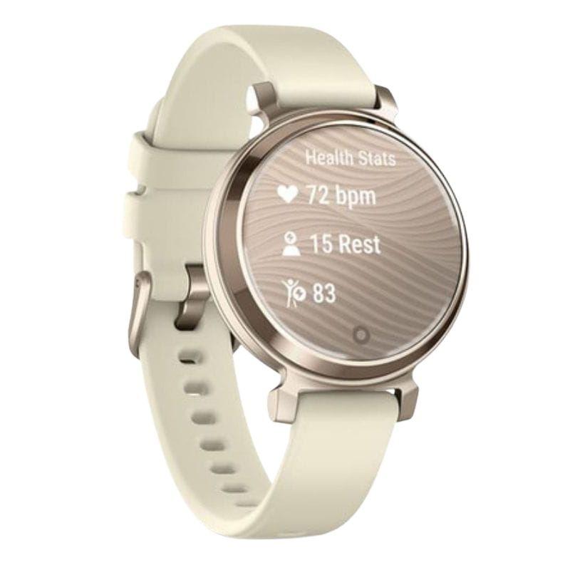 Garmin Lily 2 35.4mm Beige - Smartwatch - Vue à 45 degrés