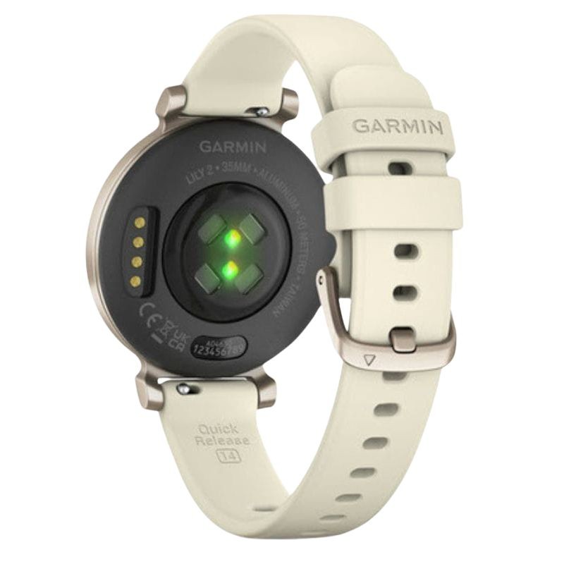 Garmin Lily 2 35,4mm Beige - Montre intelligente - Retour de 45 degrés