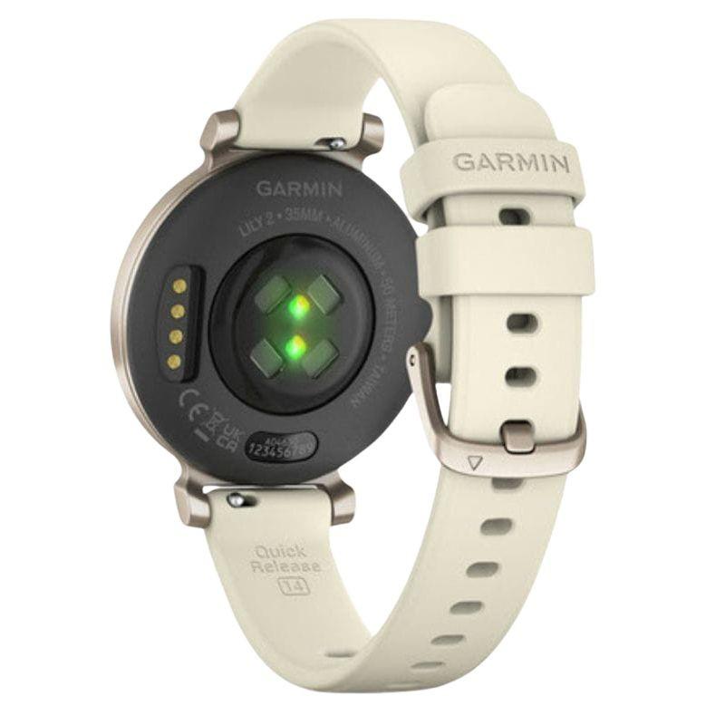 Garmin Lily 2 35,4mm Beige - Montre intelligente - Retour de 45 degrés