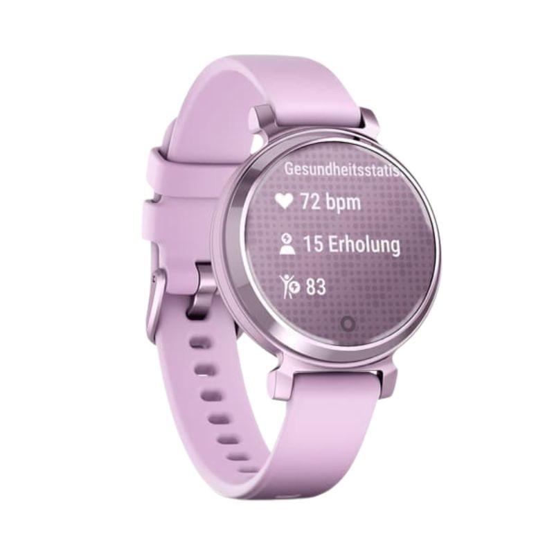 Garmin Lily 2 35,4mm Rose - Montre intelligente - Vue à 45°