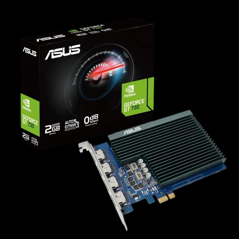 ASUS GeForce GT 730 2 GB GDDR5 Preto, Azul - Placa gráfica