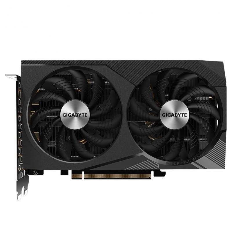 Gigabyte GeForce RTX 3060 12 GB GDDR6 Black - Carte graphique vue de face