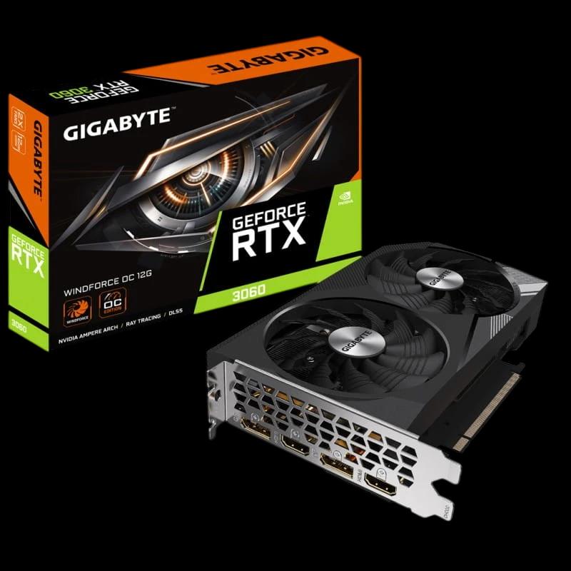 Gigabyte GeForce RTX 3060 Windforce OC 12 Go - Carte graphique