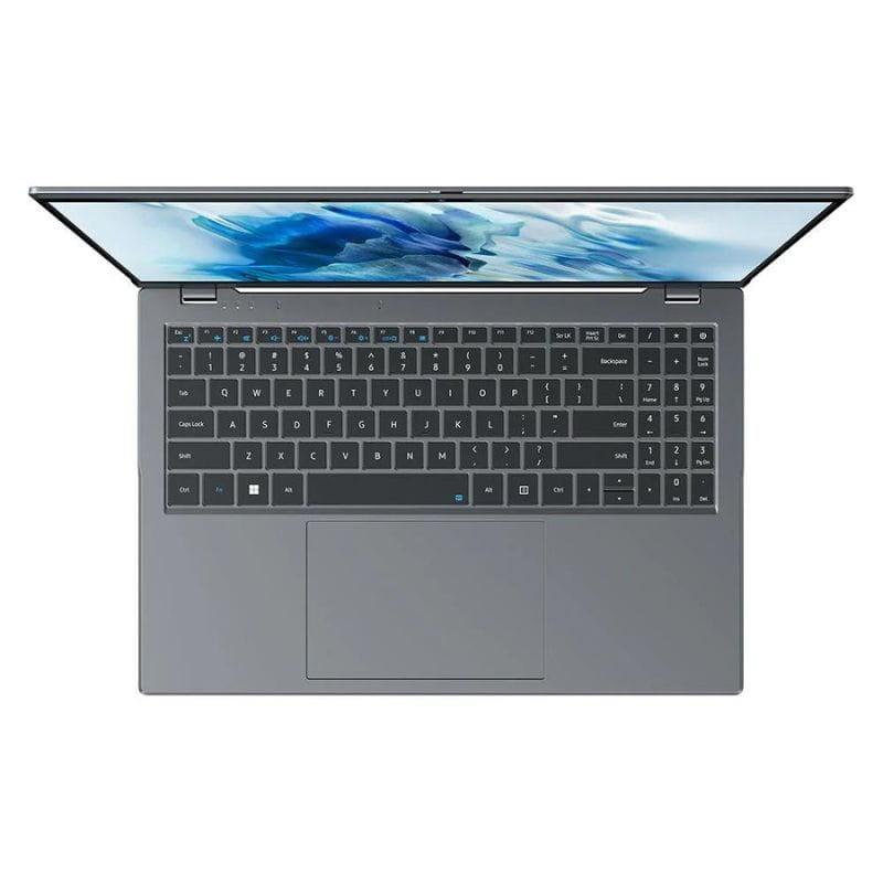 Chuwi GemiBook Plus Intel N100 16GB LPDDR5/512GB SSD/W11 Home - Portátil 15.6 vista del teclado