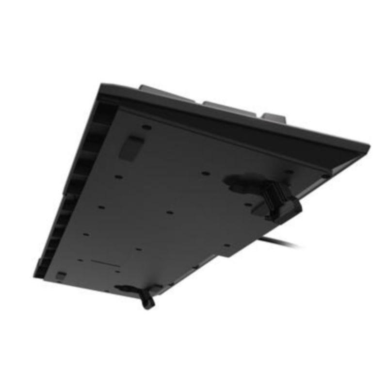 Contre-plongée du Clavier Gaming Genesis Rhod 500 RGB Noir / Argent