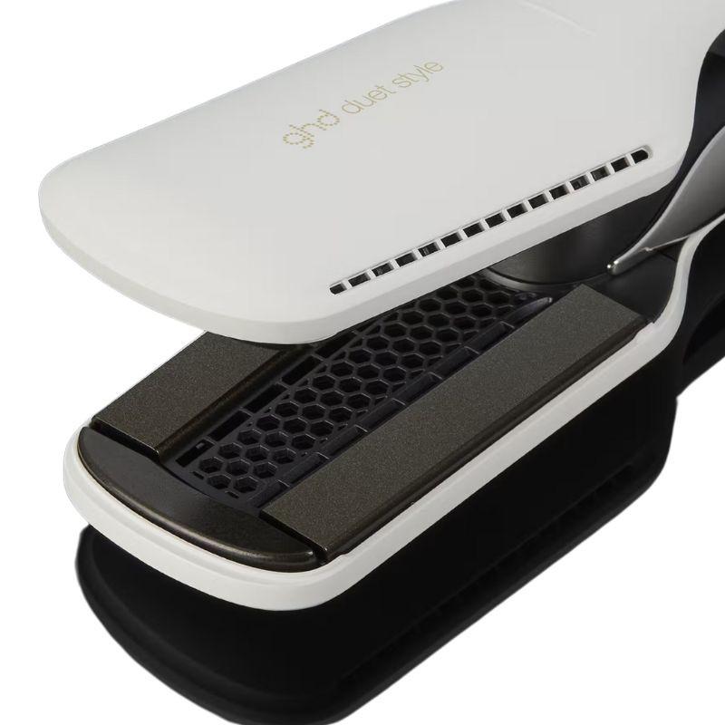 Plancha de Pelo Ghd Duet Style Blanco - detalle placas