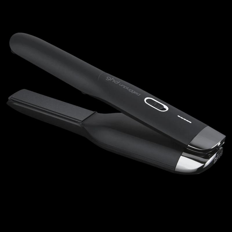 GHD Unplugged Negro - Plancha de pelo