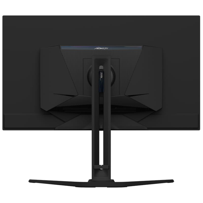 Vista frontal trasera del Monitor Gigabyte AORUS FO32U 31.5 4K UHD Negro