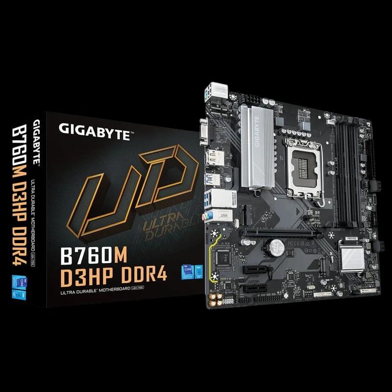 Gigabyte B760M D3HP DDR4 B760 LGA 1700 micro ATX - Placa-mãe