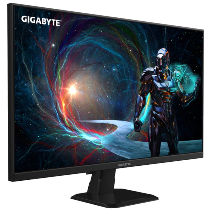 Perspectiva do Monitor Gigabyte GS27FA 27 FHD SS-IPS 180 Hz HDR Preto