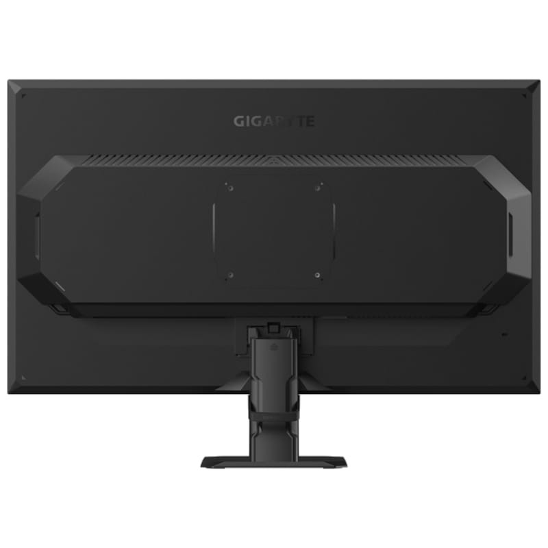 Vista frontal e traseira do Monitor Gigabyte GS27FA 27 FHD SS-IPS 180 Hz HDR Preto